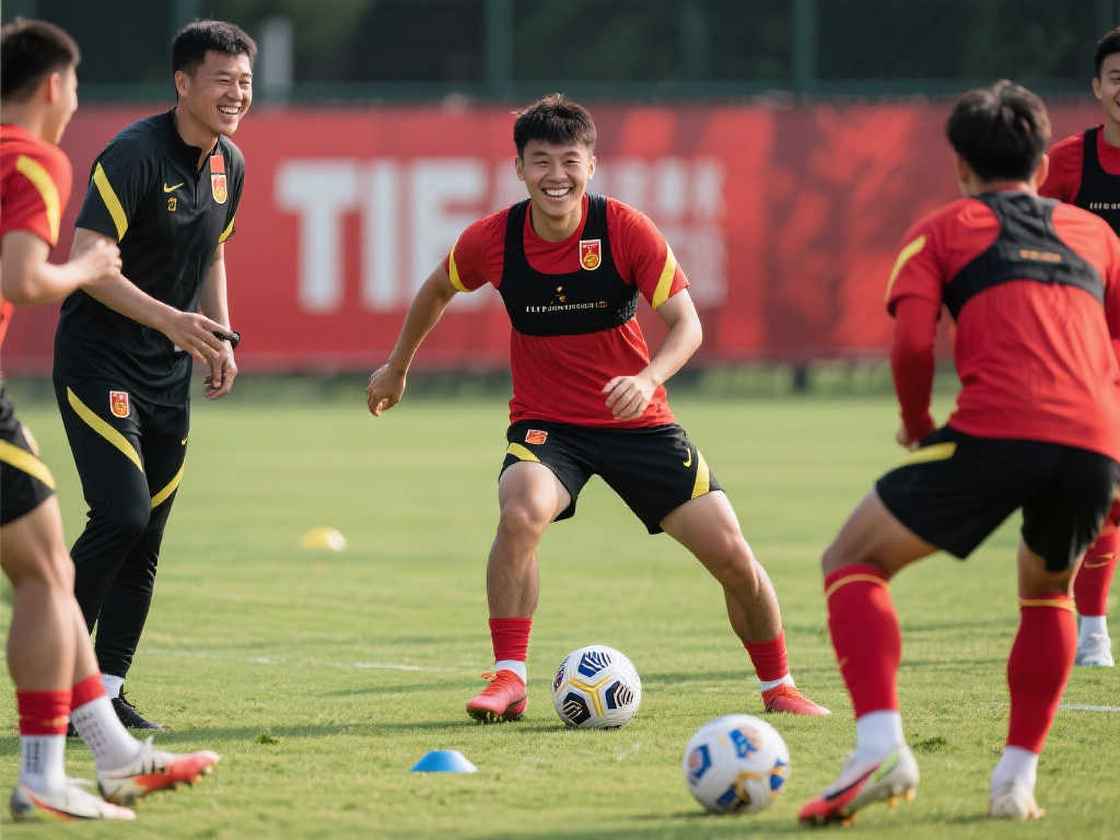 【现场报道】国青训练氛围轻松 备战袋鼠队部分阵容调整 【现场报道】国青训练氛围轻松 备战袋鼠队部分阵容调整