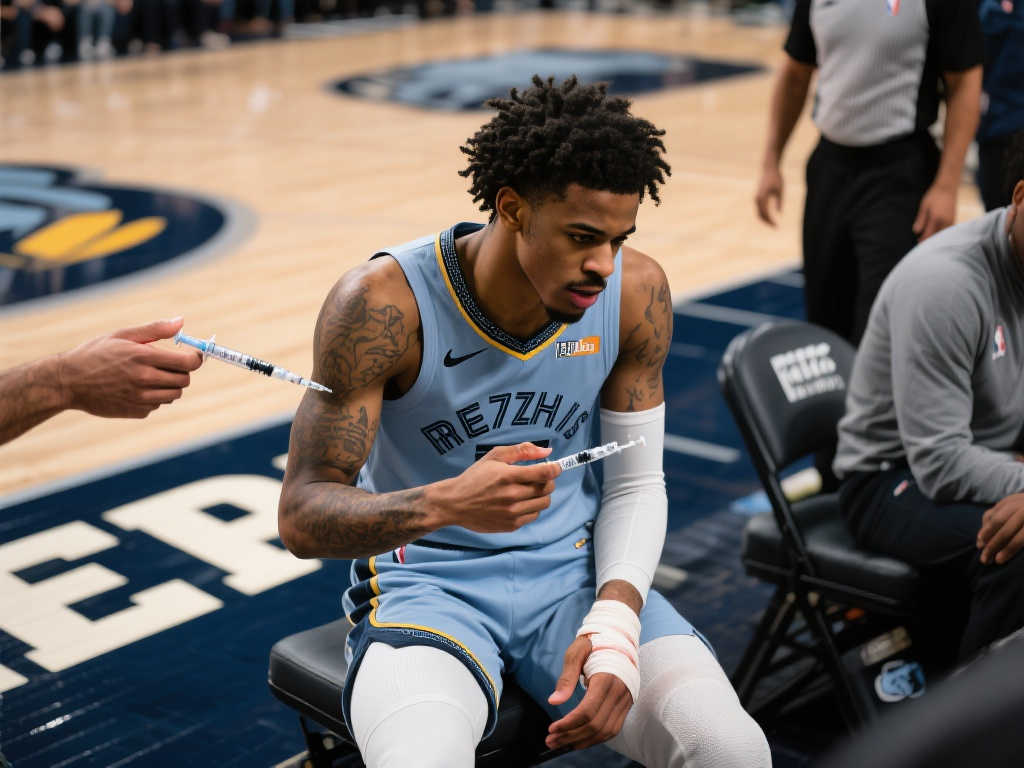 双针止痛坚守赛场！莫兰特伤中爆发诠释灰熊斗志